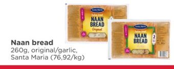 Meny Santa maria naanbrød tilbud
