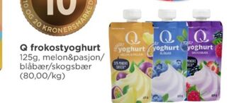 Meny Q yoghurt tilbud