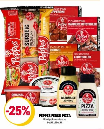 Coop Extra PEPPES FERSK PIZZA tilbud