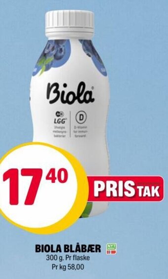 Coop Extra BIOLA BLÅBÆR tilbud