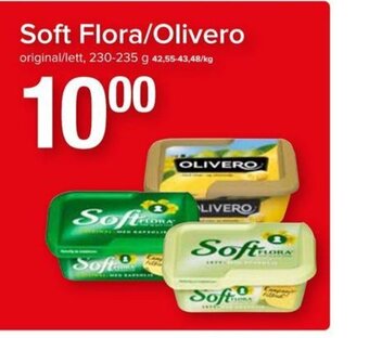 Spar Soft Flora/Olivero tilbud