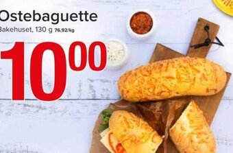 Spar Ostebaguette tilbud