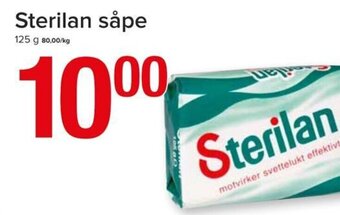 Spar Sterilan såpe tilbud