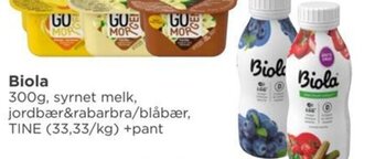 Meny Biola tilbud