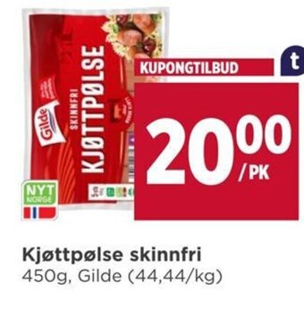 Meny Kjøttpølse skinnfri tilbud