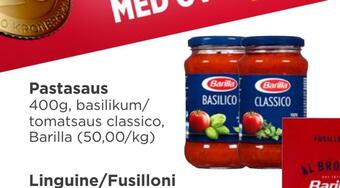 Meny Pastasaus tilbud