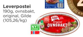 Meny Leverpostei tilbud