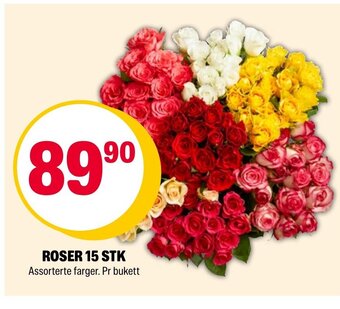Coop Extra ROSER 15 STK tilbud