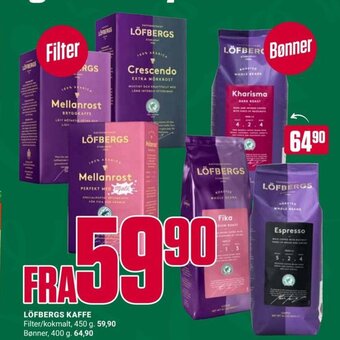 Europris LÖFBERGS KAFFE tilbud