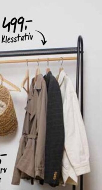 Europris Klesstativ tilbud