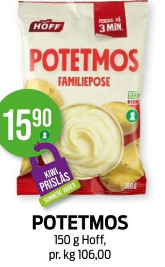 Kiwi POTETMOS 150 g Hoff tilbud
