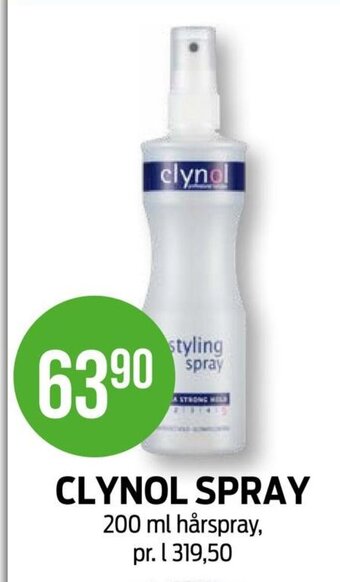 Kiwi CLYNOL SPRAY 200 ml hårspray tilbud
