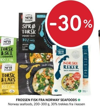 Rema 1000 FROSSEN FISK FRA NORWAY SEAFOODS tilbud