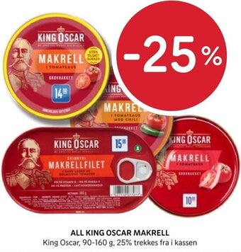 Rema 1000 ALL KING OSCAR MAKRELL tilbud