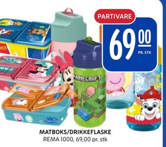MATBOKS/DRIKKEFLASKE REMA 1000