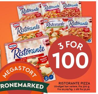 Coop Mega Ristorante pizza tilbud