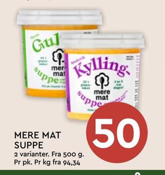 Coop Mega Mere mat suppe tilbud