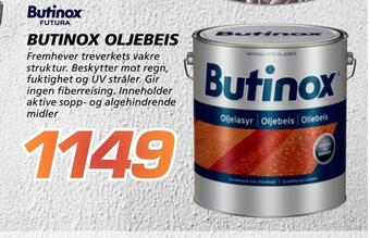 Coop Byggmix Butinox oljebeis tilbud