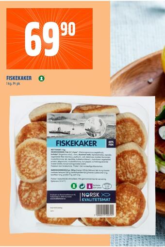 Coop Obs Fiskekaker tilbud