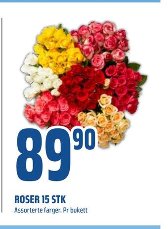 Coop Obs Roser 15 stk tilbud