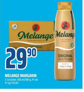 Coop Obs Melange margarin tilbud