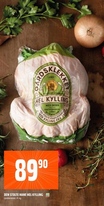 Coop Obs Den stolte hane hel kylling tilbud