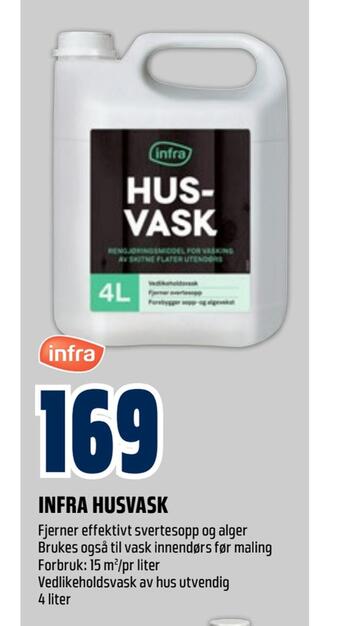 Obs Bygg Infra husvask tilbud
