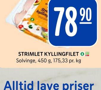 Rema 1000 Strimlet kyllingfilet tilbud
