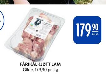 Rema 1000 Fårikålkjøtt lam tilbud