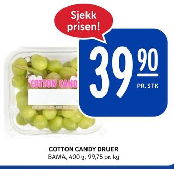 Rema 1000 Cotton candy druer tilbud