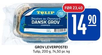 Rema 1000 Grov leverpostei tilbud