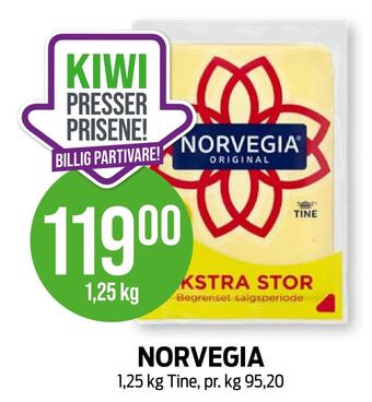 Kiwi Norvegia tilbud