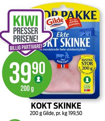 Kiwi Kokt skinke tilbud