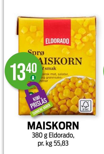 Kiwi Maiskorn tilbud