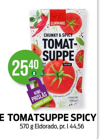 Kiwi Tomatsuppe spicy tilbud