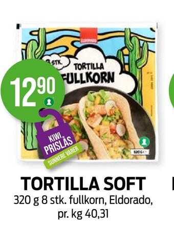 Kiwi Tortilla soft tilbud