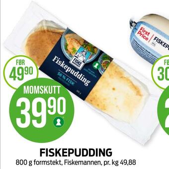Kiwi Fiskepudding tilbud