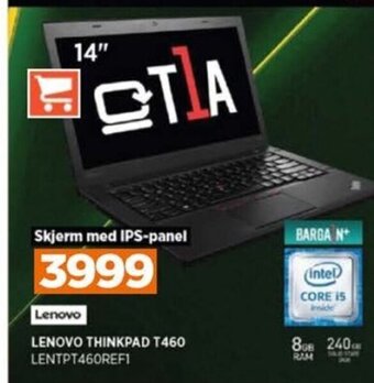 POWER LENOVO THINKPAD T460 LENTPT460REF1 tilbud
