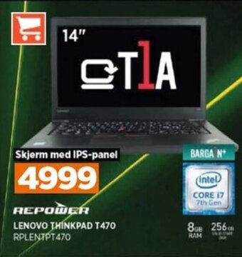POWER LENOVO THINKPAD T470 RPLENTPT470 tilbud