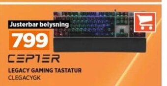 POWER LEGACY GAMING TASTATUR CLEGACYGK tilbud