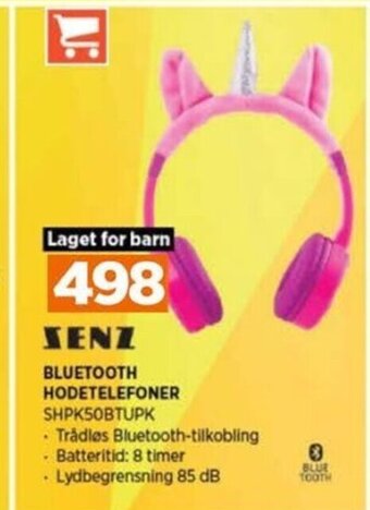 POWER BLUETOOTH HODETELEFONER SHPK50BTUPK tilbud