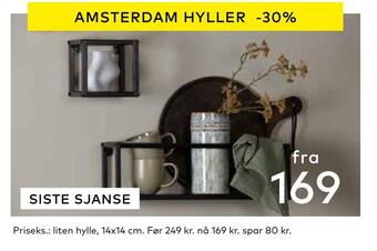 Skeidar Liten hylle tilbud