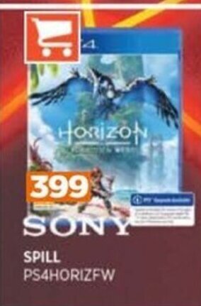 POWER SONY SPILL PS4HORIZFW tilbud