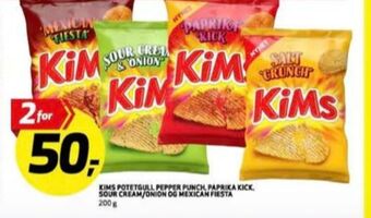 Bunnpris Kims chips tilbud