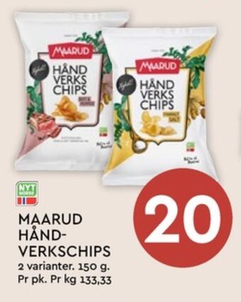 Coop Mega Maarud chips tilbud