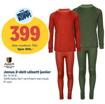 Coop Extra Janus undertøy tilbud