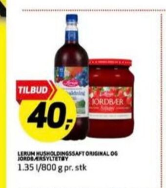 Bunnpris Lerum saft tilbud