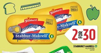 Coop Prix Stabburet makrell tilbud