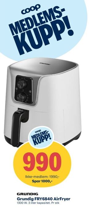 Grundig airfryer