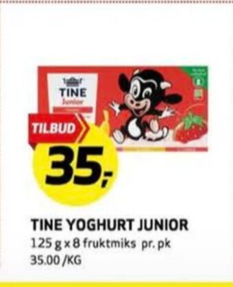 Bunnpris Tine yoghurt tilbud